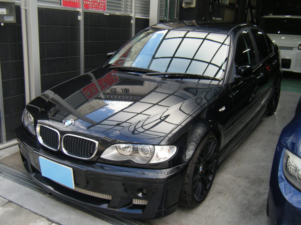 BMW ３シリーズ E46 318I ラジエーター水漏れ修理 兵庫尼崎大阪近畿